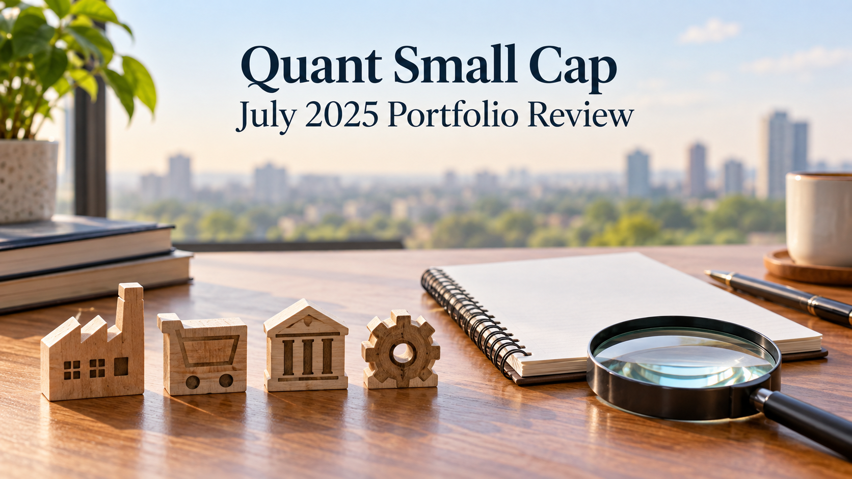 जुलाई 2025 के Quant Small Cap पोर्टफोलियो की समीक्षा का प्रतीकात्मक चित्र